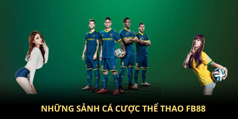Nhiều sảnh thể thao đa dạng và đặc sắc tại FB88
